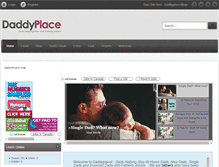 Tablet Screenshot of daddyplace.com